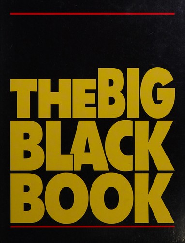 Cover for The big black book