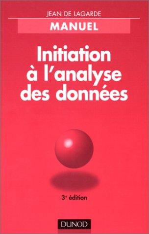 Cover for Initiation à l'analyse des données