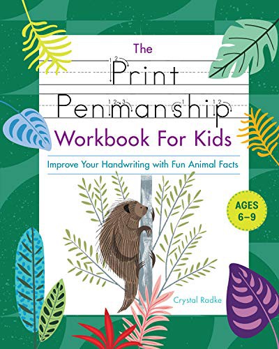 Cover for The Print Penmanship Workbook for Kids
