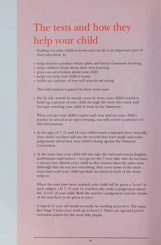 Cover for Parent's Guide