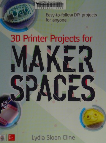 Cover for 3D Printer Projects for Makerspaces
