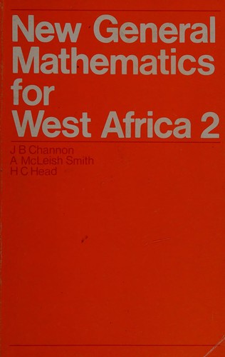 Cover for New general mathematics for West Africa