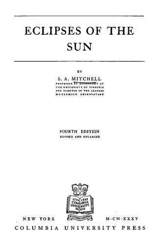 Cover for Eclipses of the sun