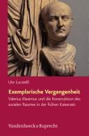 Cover for Exemplarische Vergangenheit