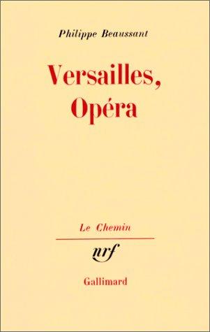 Cover for Versailles, opéra