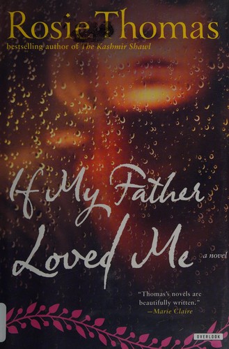 Cover for If my father loved me
