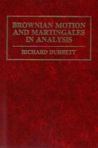 Cover for Brownian motion and martingales in analysis