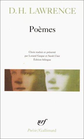 Cover for Poèmes