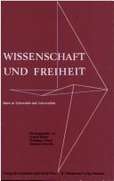 Cover for Wissenschaft und Freiheit