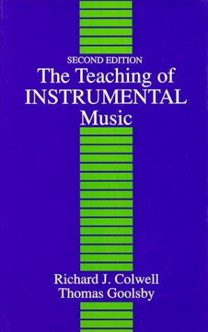 Cover for The teaching of instrumental music