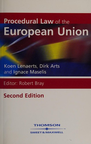Cover for Procedural Law of the European Union