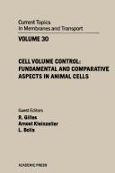 Cover for Cell volume control