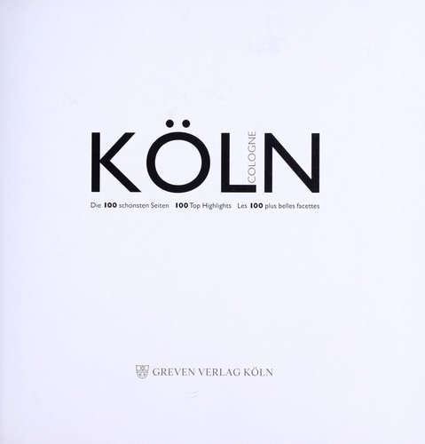 Cover for Ko ln