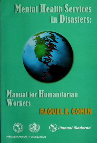 Cover for Mental Health Services in Disasters