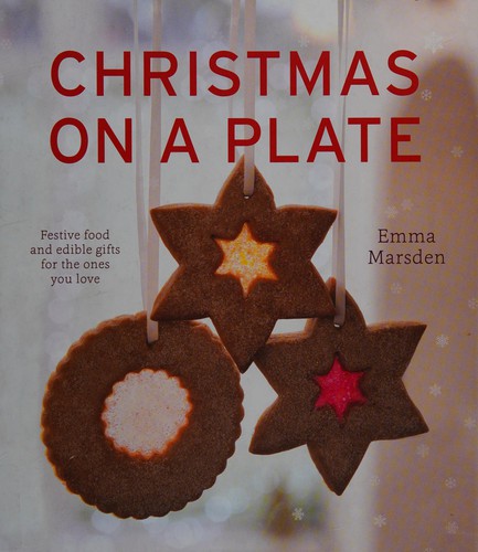 Cover for Christmas on a plate