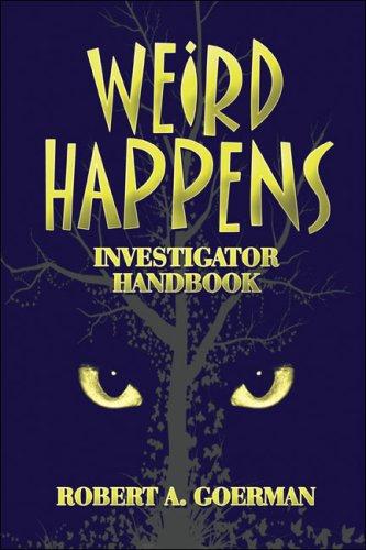 Cover for WEIRD HAPPENS Investigator Handbook