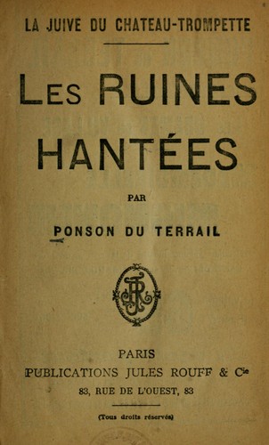 Cover for Les ruines hantées