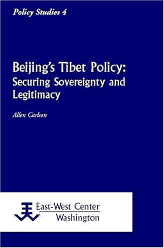 Cover for Beijing's Tibet policy