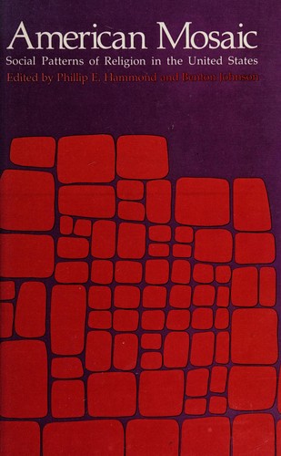 Cover for American mosaic