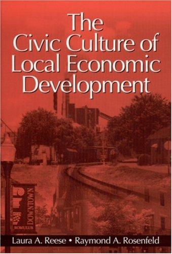 Cover for The Civic Culture of Local Economic Development