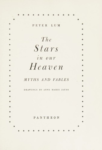 Cover for The Stars in Our Heaven