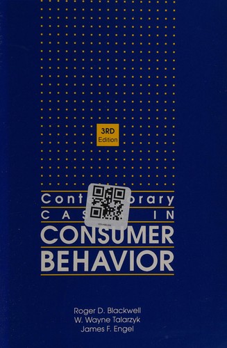 Cover for Contemporary cases inconsumer behavior