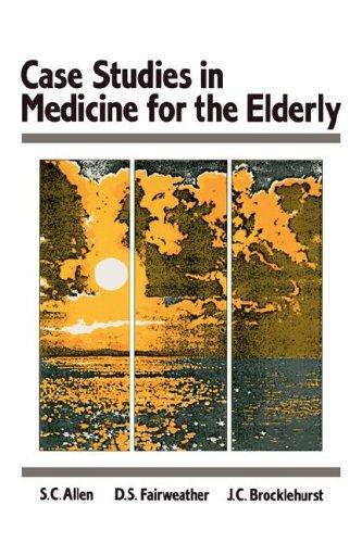 Cover for Case studies in medicine for the elderly