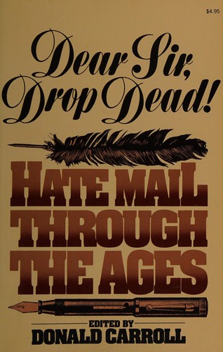 Cover for Dear sir, drop dead!