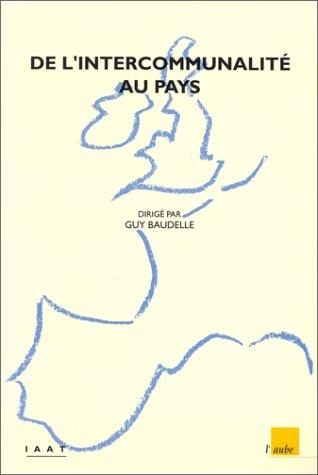 Cover for De l'intercommunalité au pays