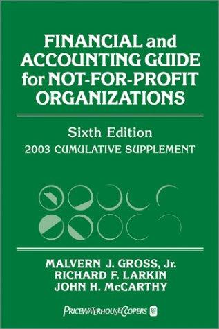 Cover for Financial and Accounting Guide for Not-For-Profit Organizations