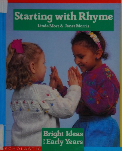 Cover for Starting with Rhyme (Bright Ideas for Early Years)
