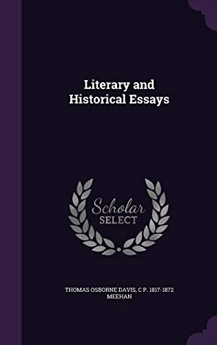 Cover for Literary and Historical Essays