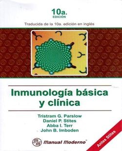 Cover for Inmunologia basica y clinica - 10. ed. traducida de la 10. ed. en ingles