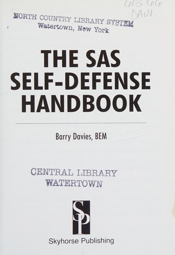 Cover for The SAS self-defense handbook