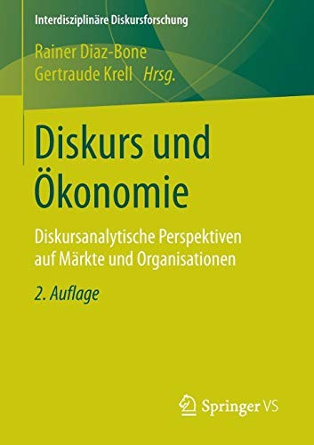 Cover for Diskurs und Ökonomie
