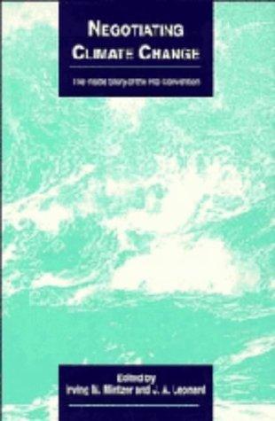 Cover for Negotiating climate change