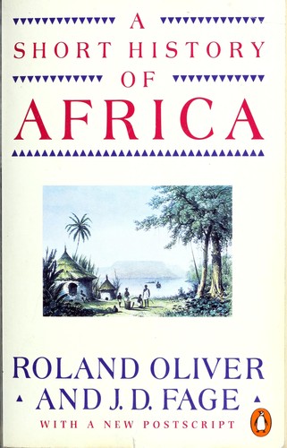 Cover for A short history of Africa