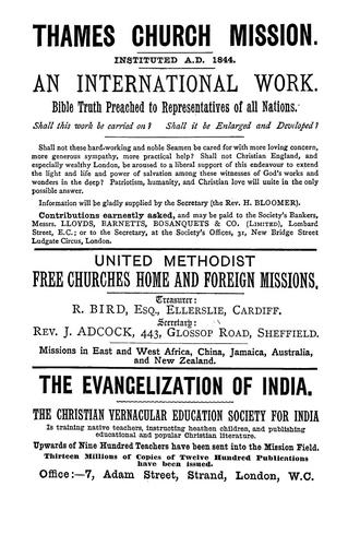 Cover for A Handbook of foreign missions