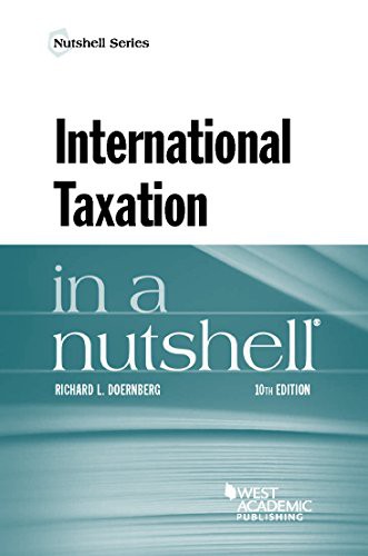 Cover for International Taxation in a Nutshell