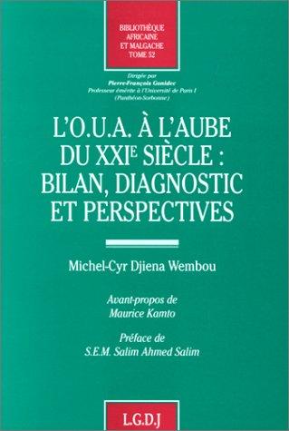 Cover for L' O.U.A. à l'aube du XXIe siècle