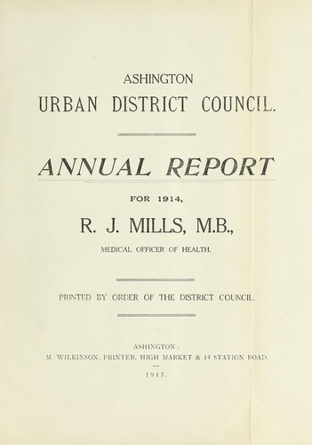 Cover for [Report 1914]