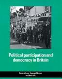 Cover for Political participation and democracy in Britain