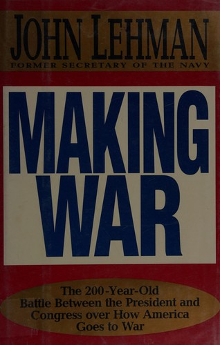 Cover for Making war