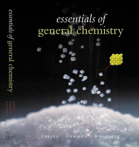 Cover for Essentials of general chemistry