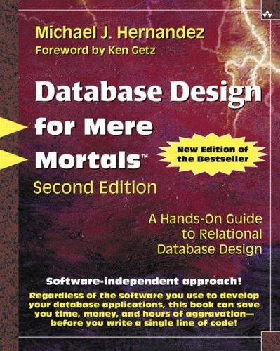 Cover for Database Design for Mere Mortals