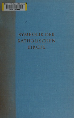 Cover for Symbolik der katholischen Kirche