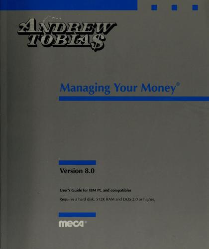 Cover for Managing your money, version 8