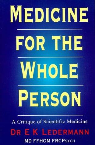 Cover for Medicine for the whole person