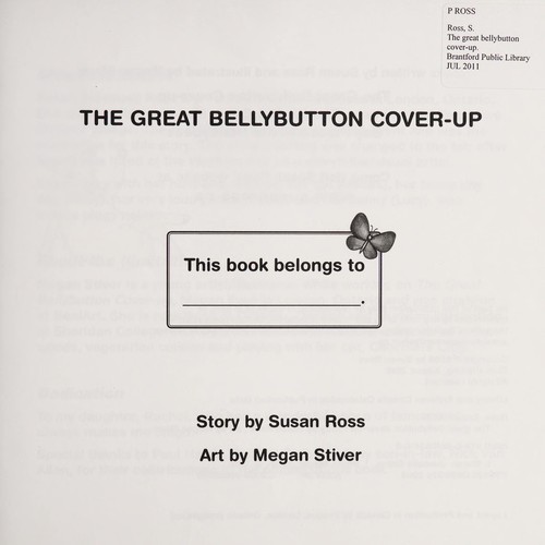 Cover for The great bellybutton cover-up