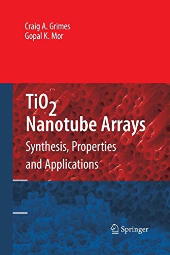 Cover for TiO2 Nanotube Arrays